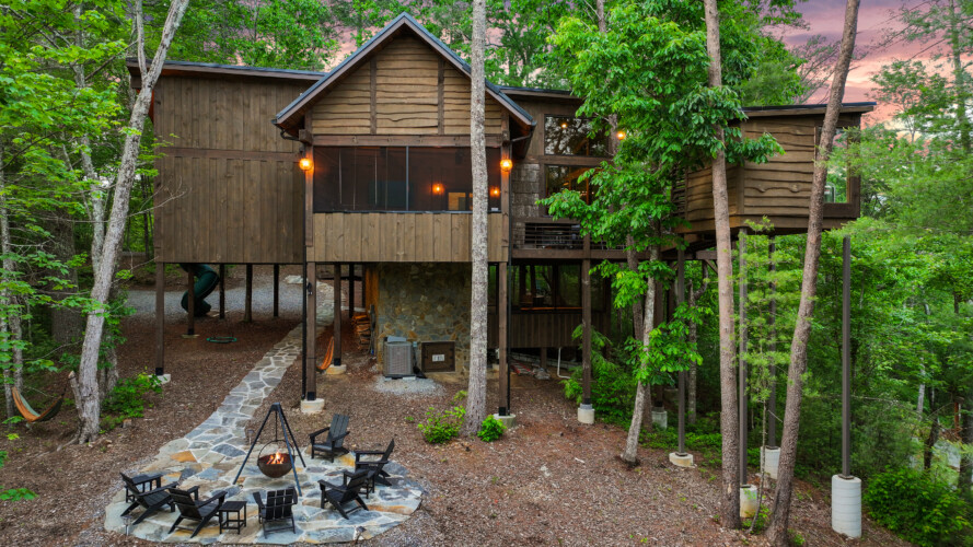 treehouse rentals in north georgia