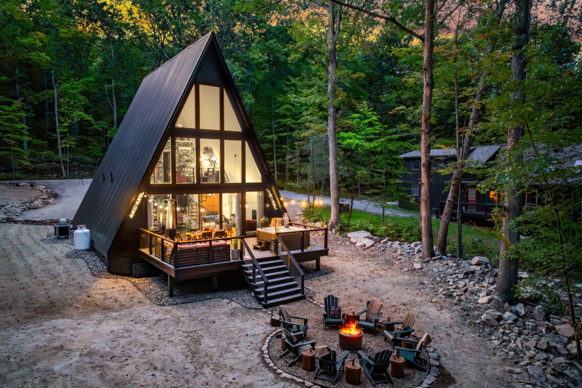 A Frame Cabin Rental