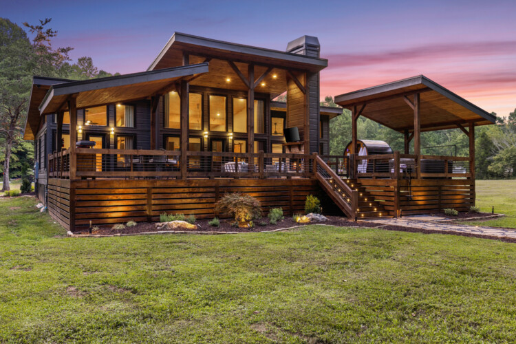 creekside north georgia cabin
