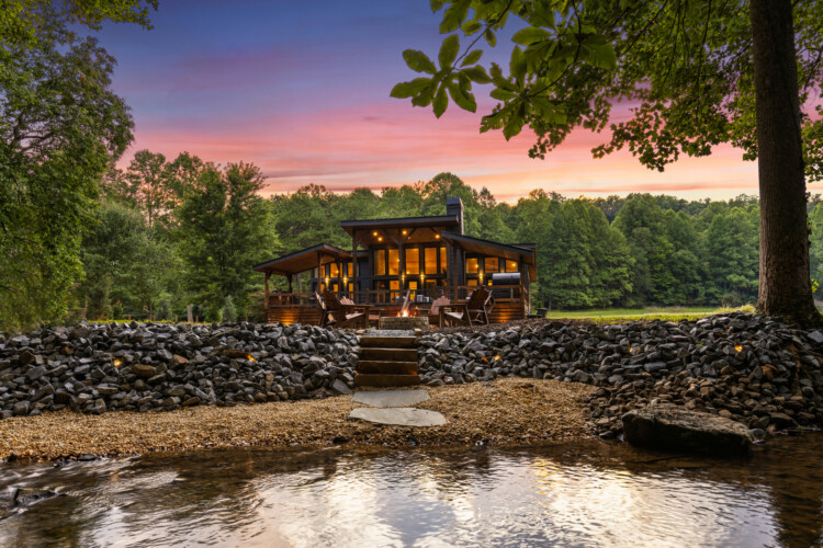 creekside north georgia cabin