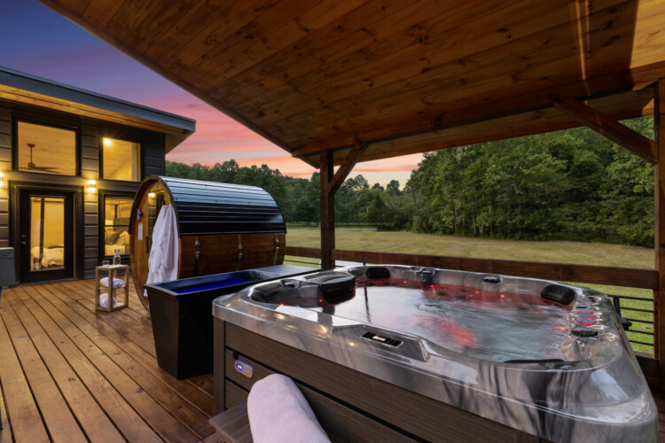 creekside north georgia cabin