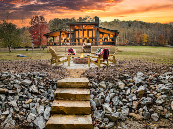 creekside north georgia cabin