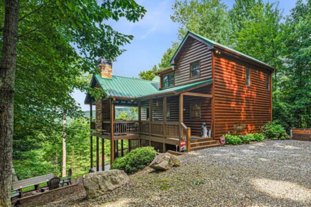 mountain top cabin rentals in blue ridge ga