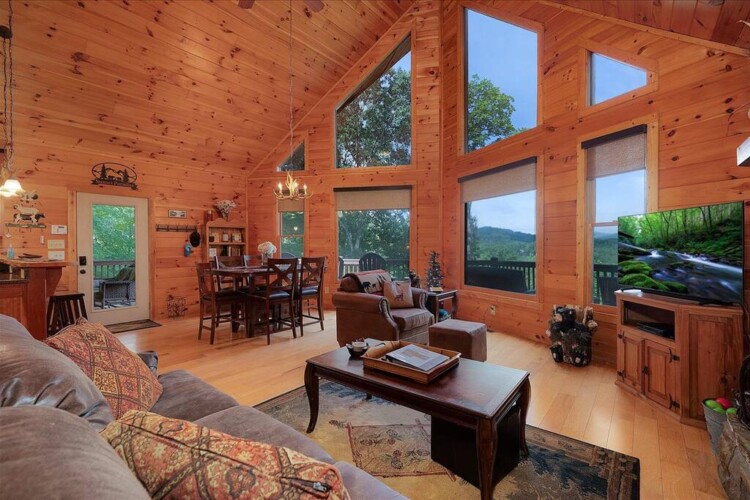 mountain top cabin rentals in blue ridge ga