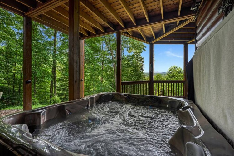 mountain top cabin rentals in blue ridge ga