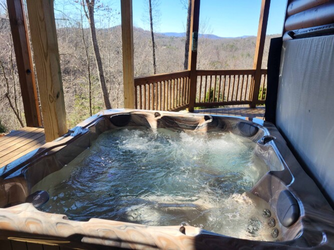 mountain top cabin rentals in blue ridge ga