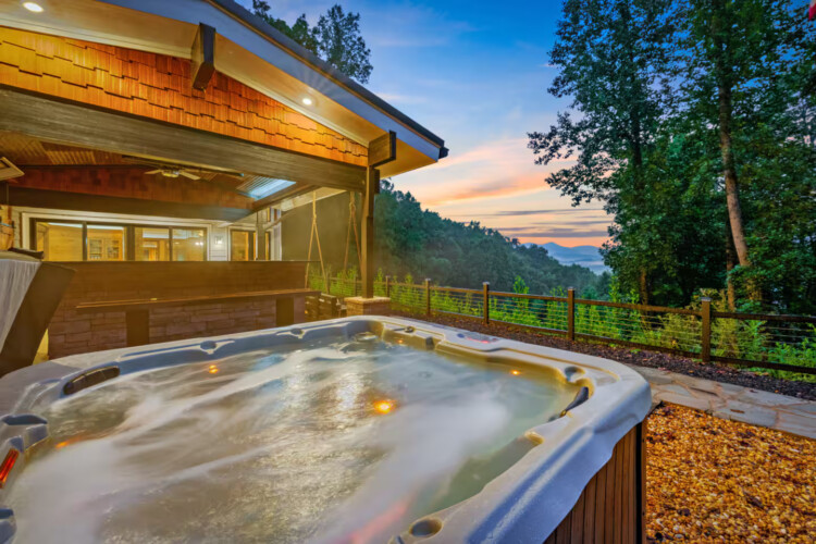 romantic cabins in blue ridge ga