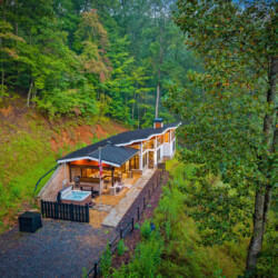 romantic cabins in blue ridge ga