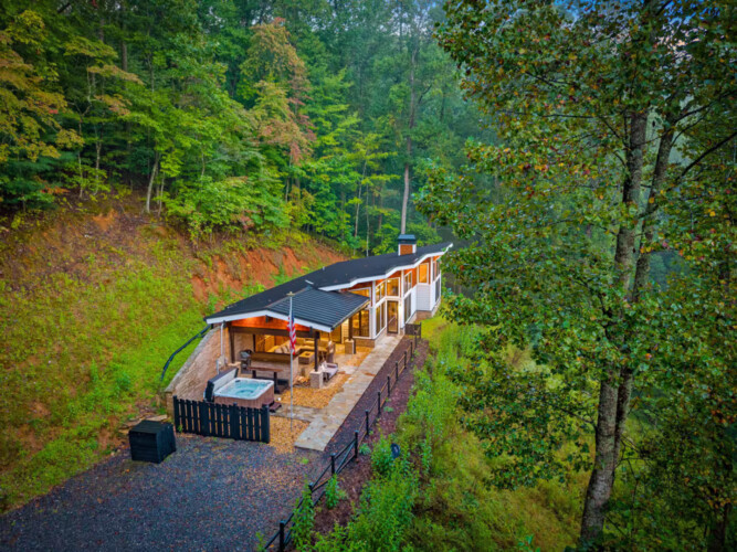 romantic cabins in blue ridge ga