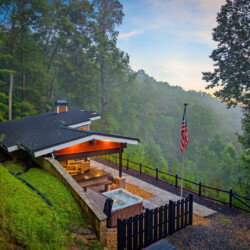 romantic cabins in blue ridge ga