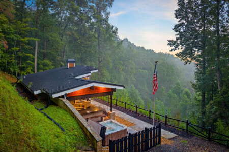 romantic cabins in blue ridge ga