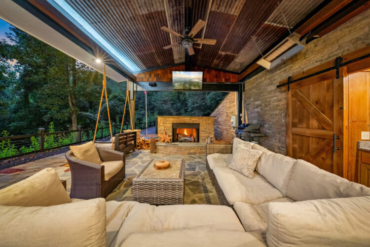 romantic cabins in blue ridge ga