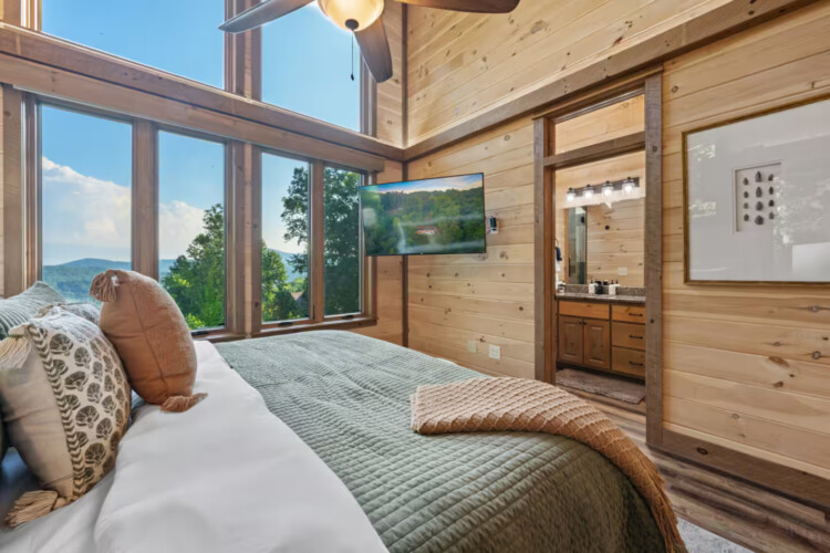 romantic cabins in blue ridge ga