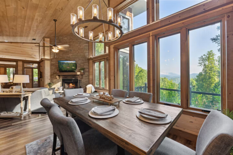 romantic cabins in blue ridge ga