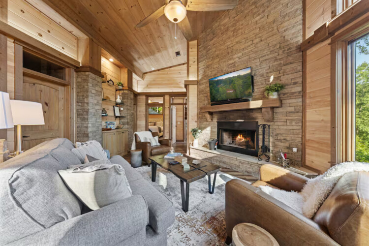 romantic cabins in blue ridge ga