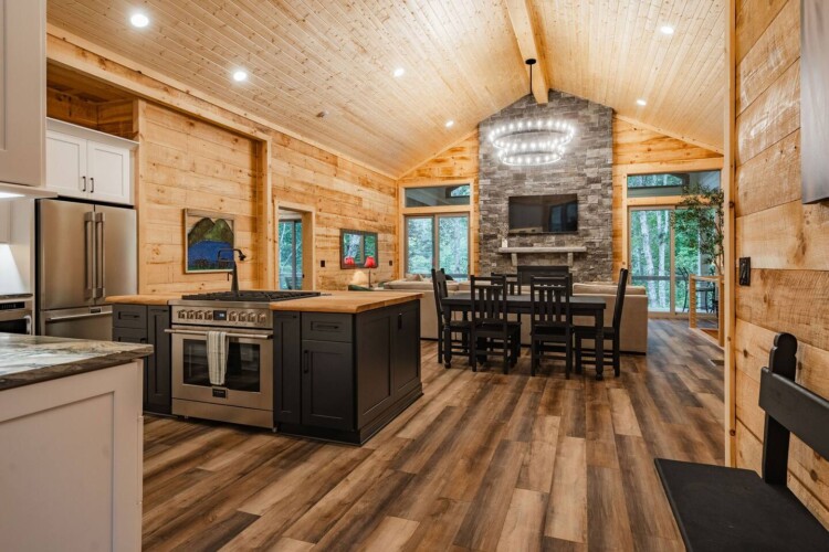 lakefront north georgia cabin