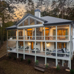 lakefront north georgia cabin