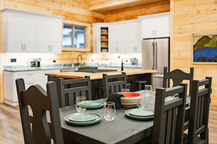 lakefront north georgia cabin