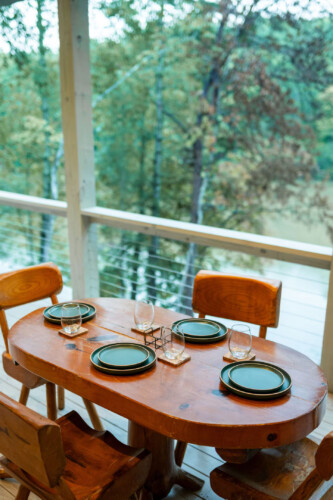 lakefront north georgia cabin