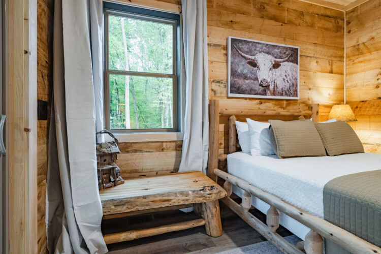 lakefront north georgia cabin