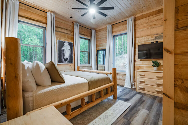 lakefront north georgia cabin