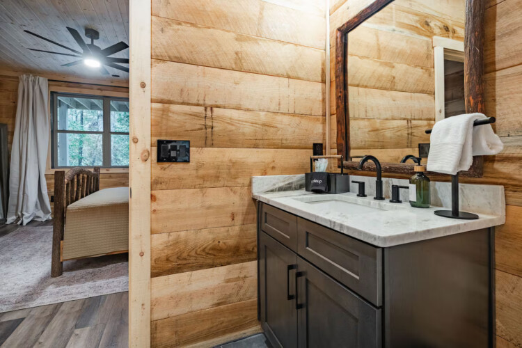 lakefront north georgia cabin