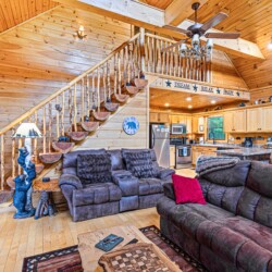 cabin rentals nearby lake blue ridge