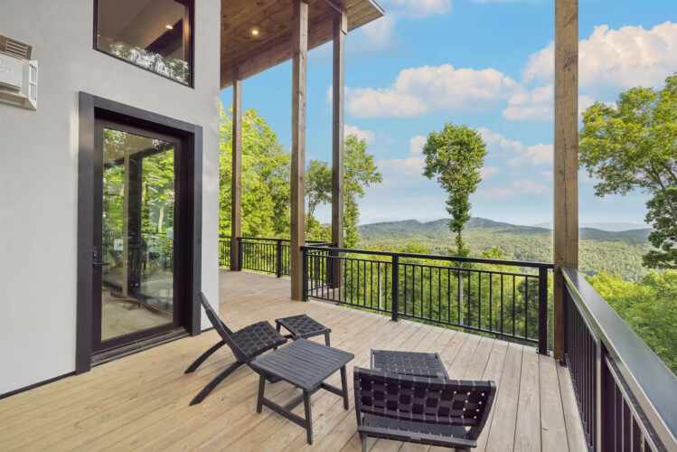 modern cabins in georgia