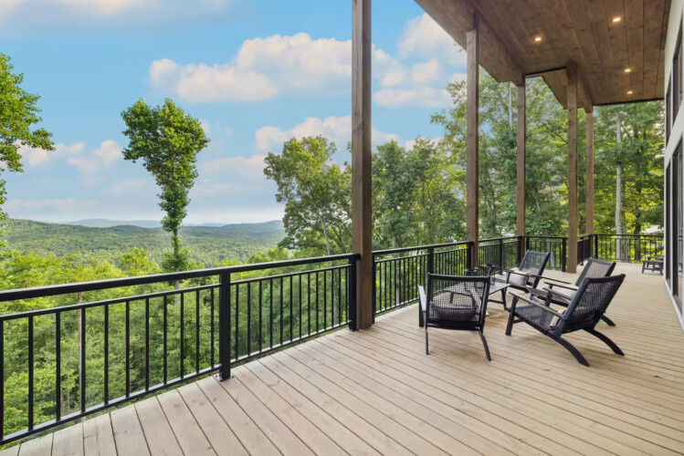 modern cabins in georgia