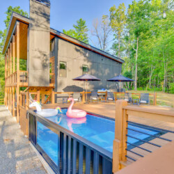luxury cabins in georgia with private pool