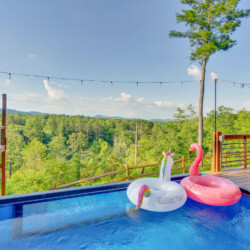 luxury cabins in georgia with private pool