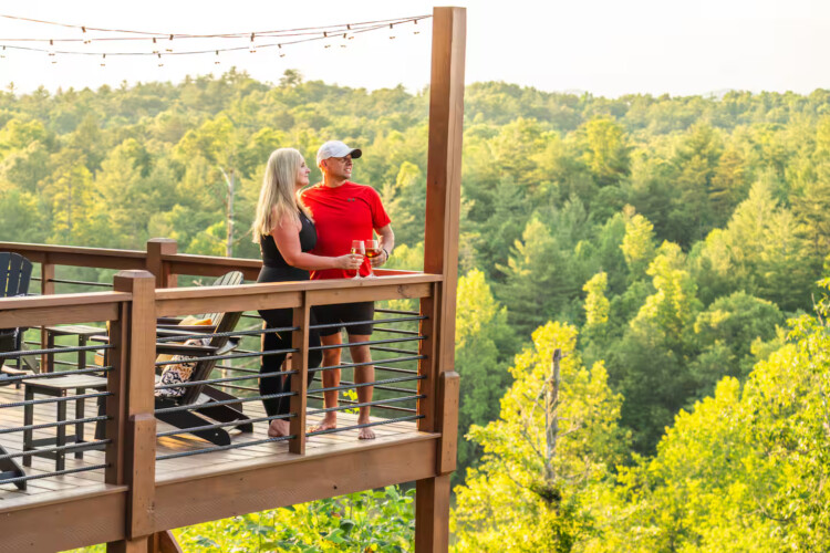 luxury cabins in georgia with private pool