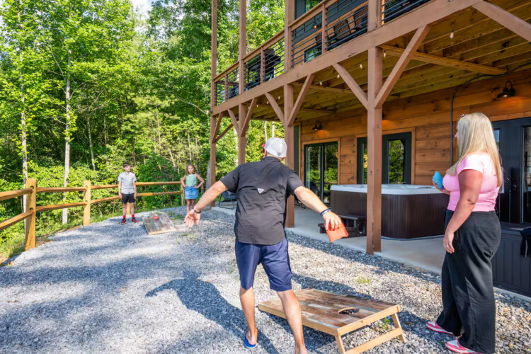 luxury cabins in georgia with private pool