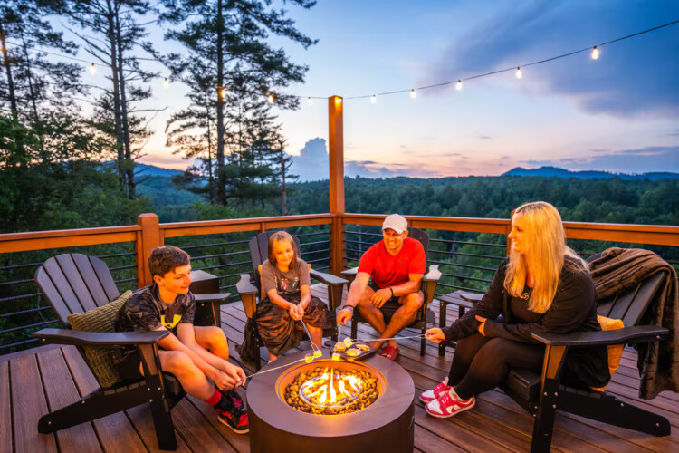 luxury cabins in georgia with private pool