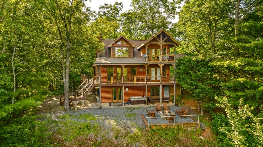 blue ridge pet friendly cabins