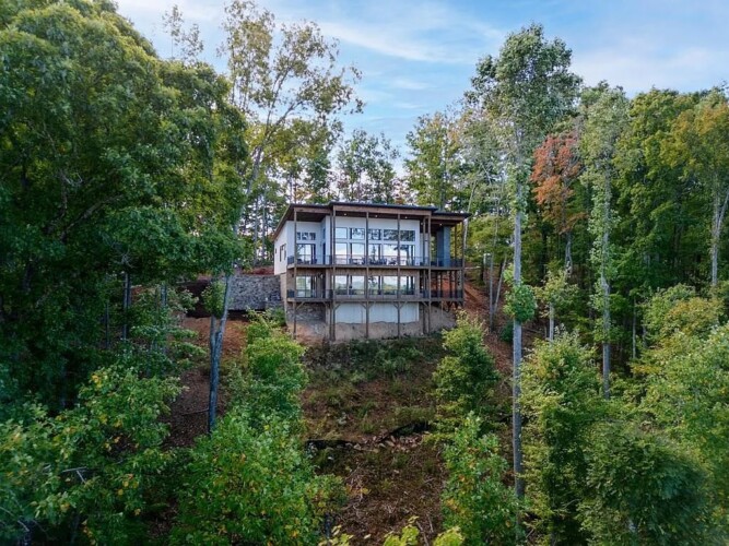 modern cabins in georgia