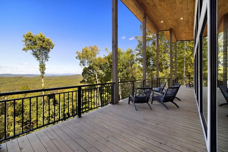 modern cabins in georgia
