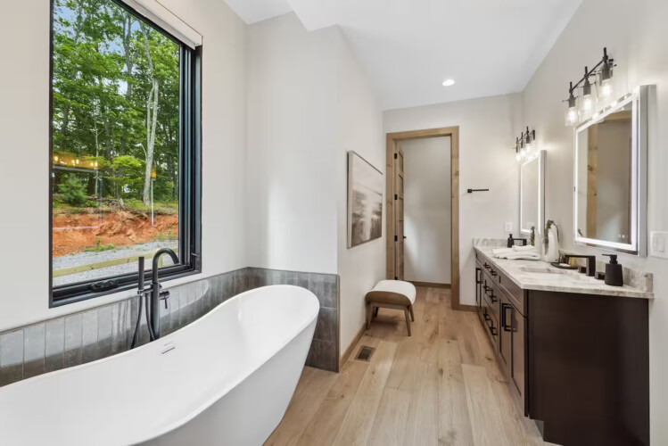 modern cabins in georgia