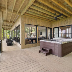 modern cabins in georgia