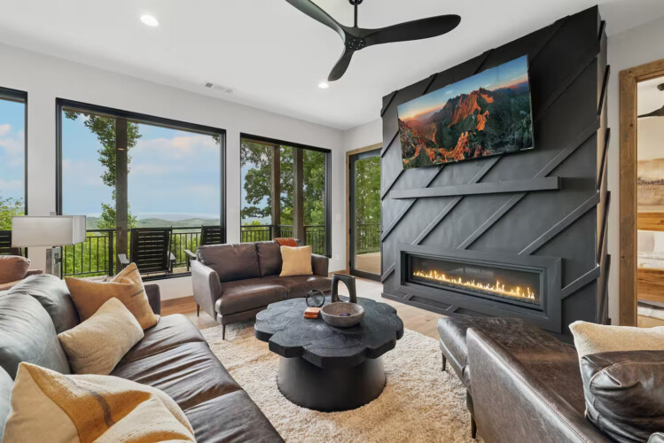 modern cabins in georgia