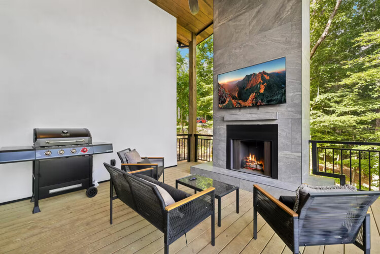 modern cabins in georgia