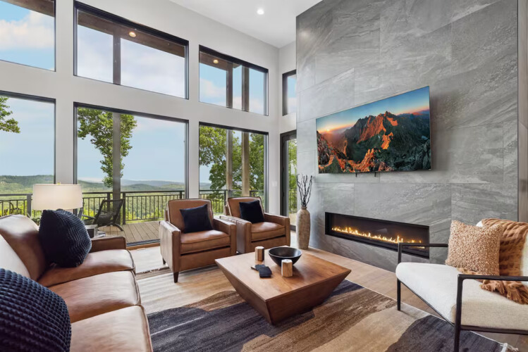 modern cabins in georgia