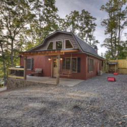 romantic cabin near downtown blue ridge ga