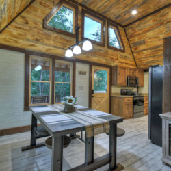 romantic cabin near downtown blue ridge ga