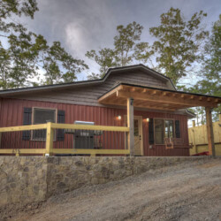romantic cabin near downtown blue ridge ga