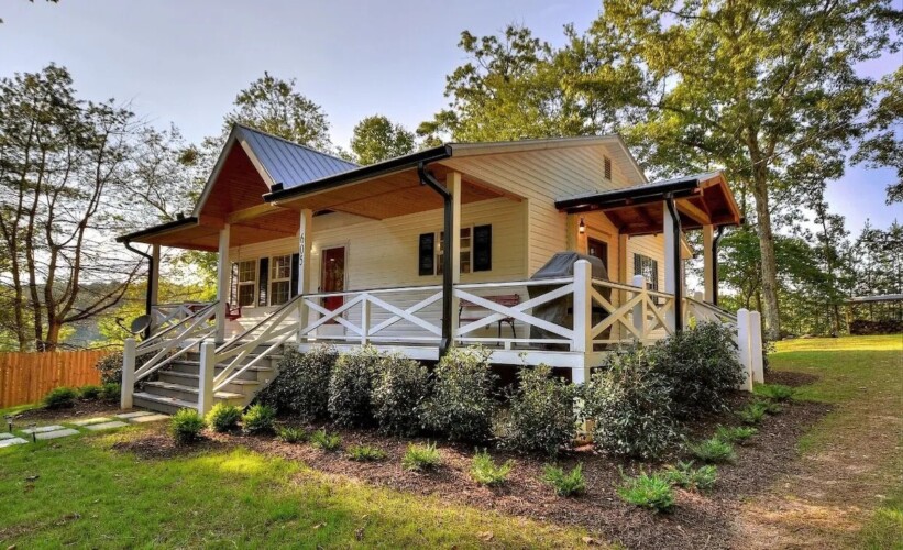 cabin near downtown blue ridge georgia