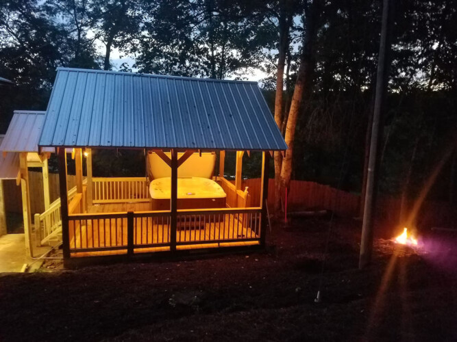 cabin near downtown blue ridge georgia
