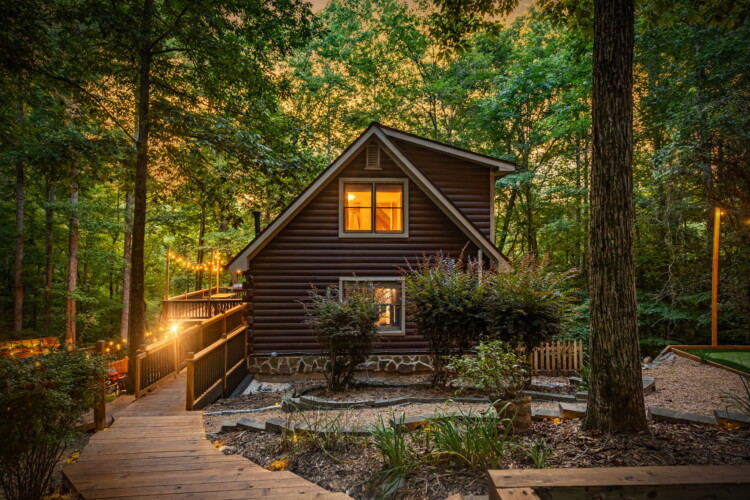 pet friendly cabins in ellijay ga