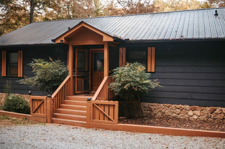 riverfront cabin rentals in ellijay ga