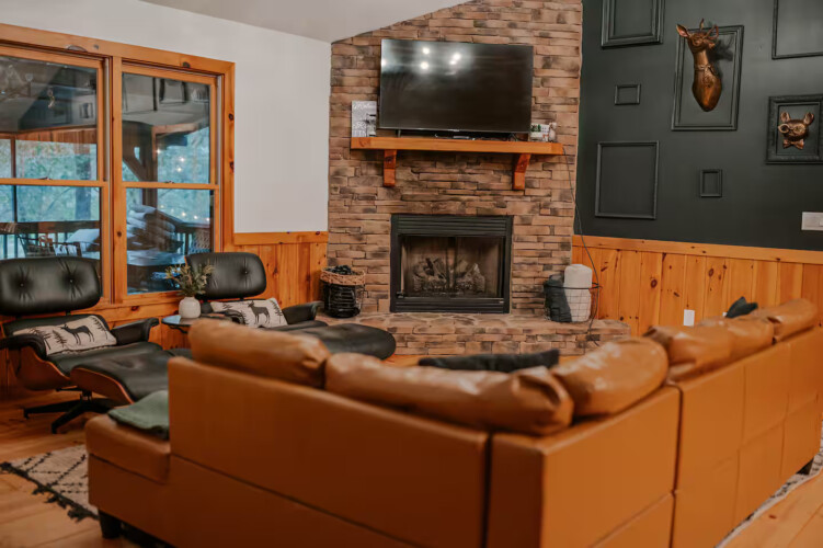 riverfront cabin rentals in ellijay ga